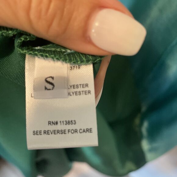 Robertson + Rodeo Brayden Color Block, Maxi Dress, Blue &Green Sz Small, NWT - Picture 5 of 7